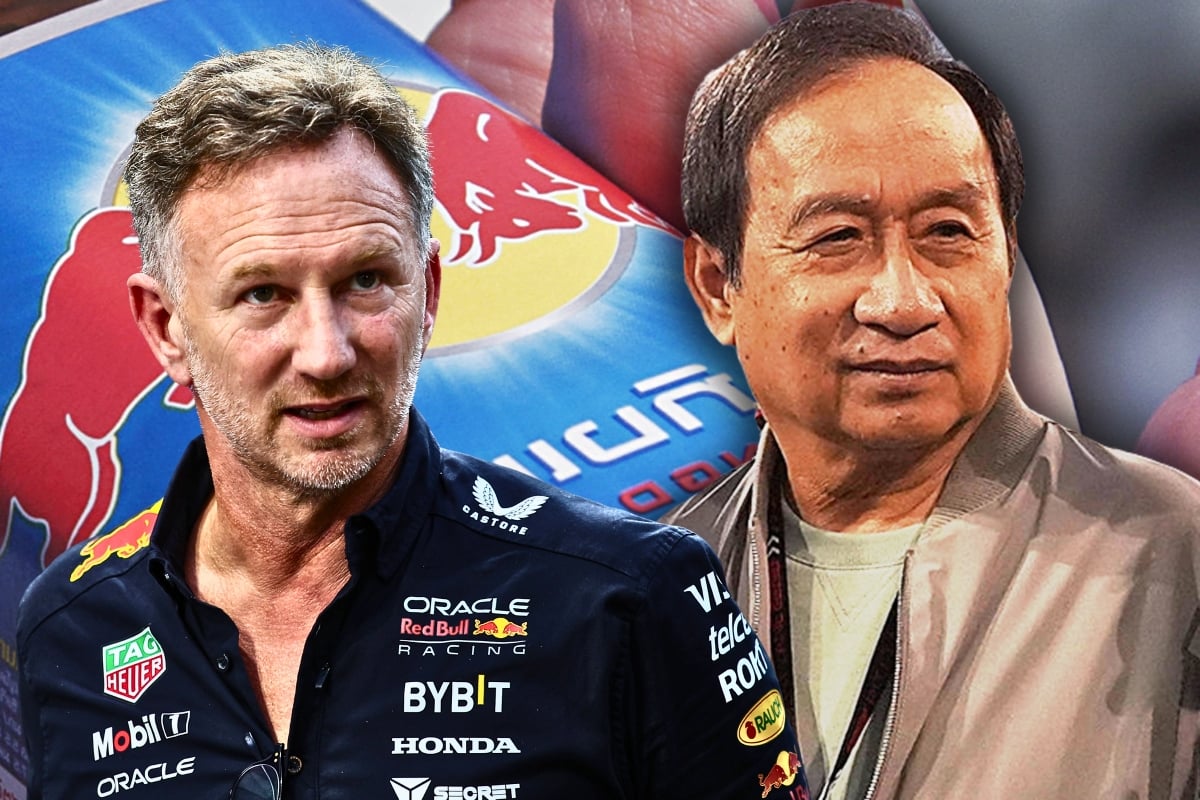 Horner and Yoovidhya at Red Bull