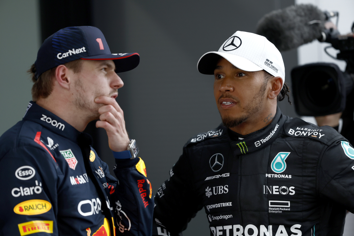 Hamilton makes HILARIOUS film reference about Verstappen plans