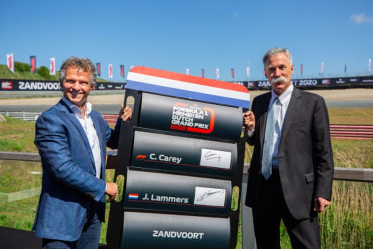 Lammers voorziet geen problemen voor Dutch GP op aangepaste Formule 1-kalender