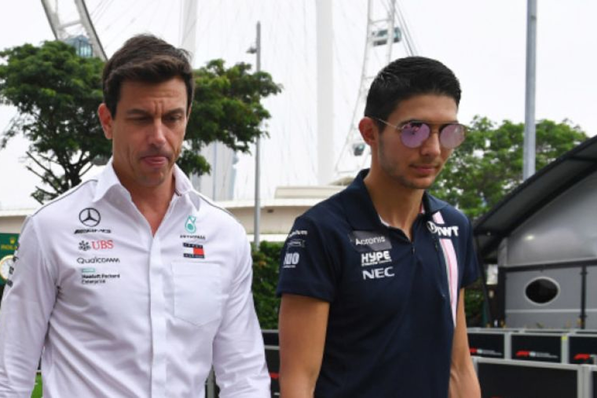 Ocon at a 'crossroads' with Mercedes, says Wolff