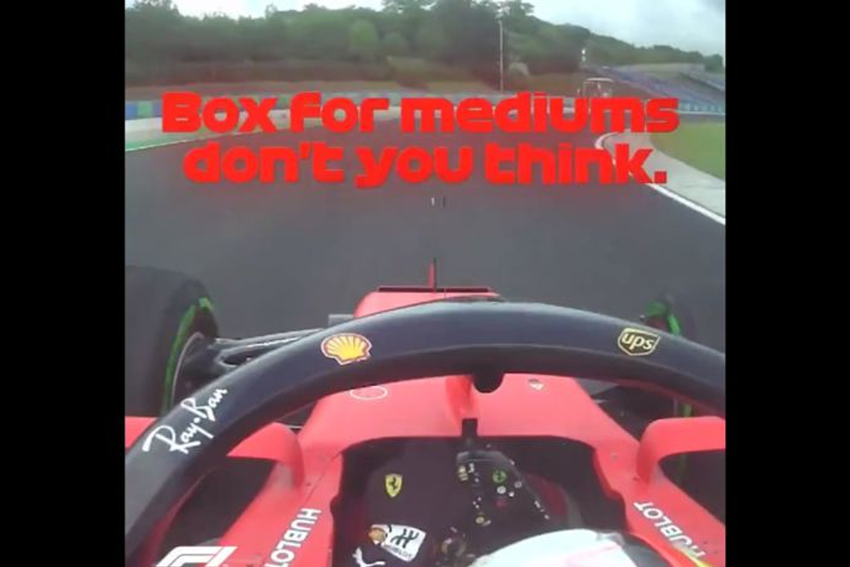 Boordradio: Vettel overruled race-engineer en voorkomt daarmee nulpunten-resultaat