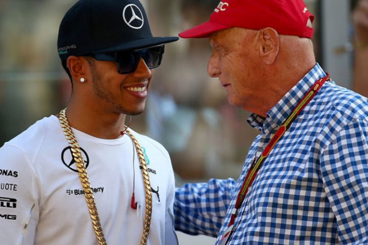 Mercedes, Hamilton issue well-wishes to Lauda