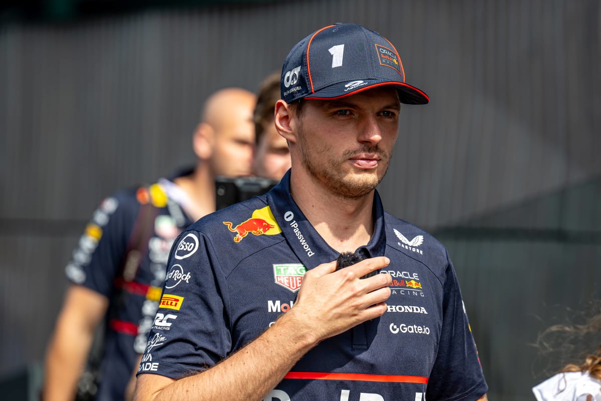 Max Verstappen in Hungary