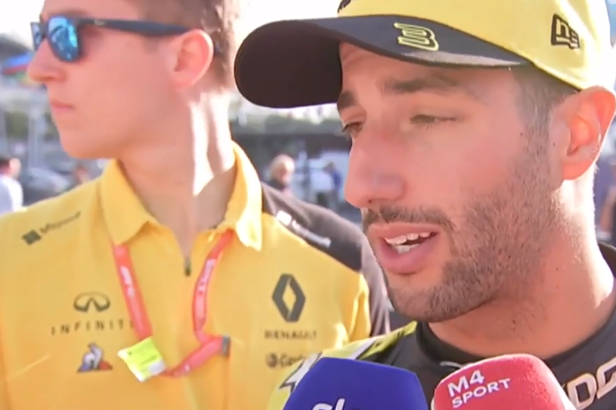 Ricciardo over botsing met Kvyat: "Fout op fout van mij"