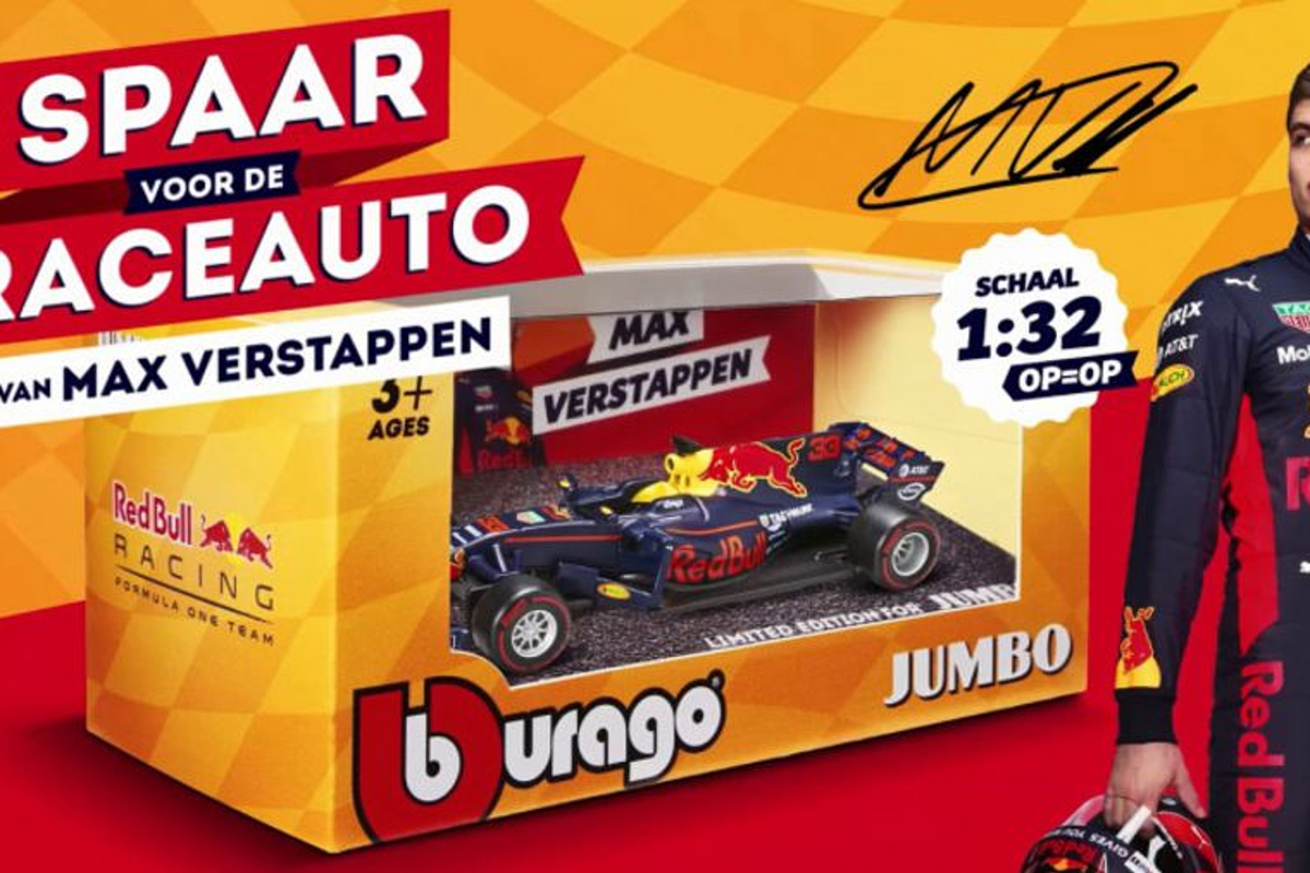 Jumbo: 'Miniatuurauto Max Verstappen uitverkocht'