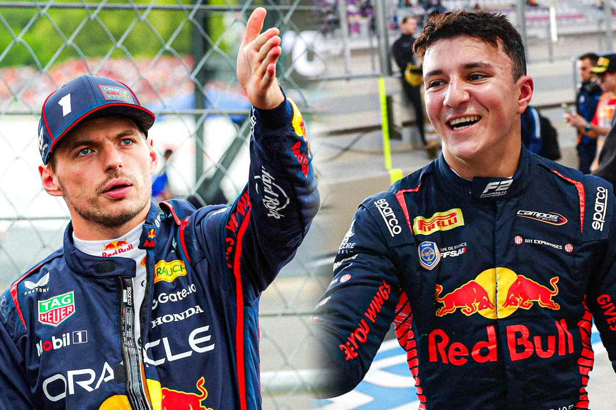 Hadjar, Verstappen, socials