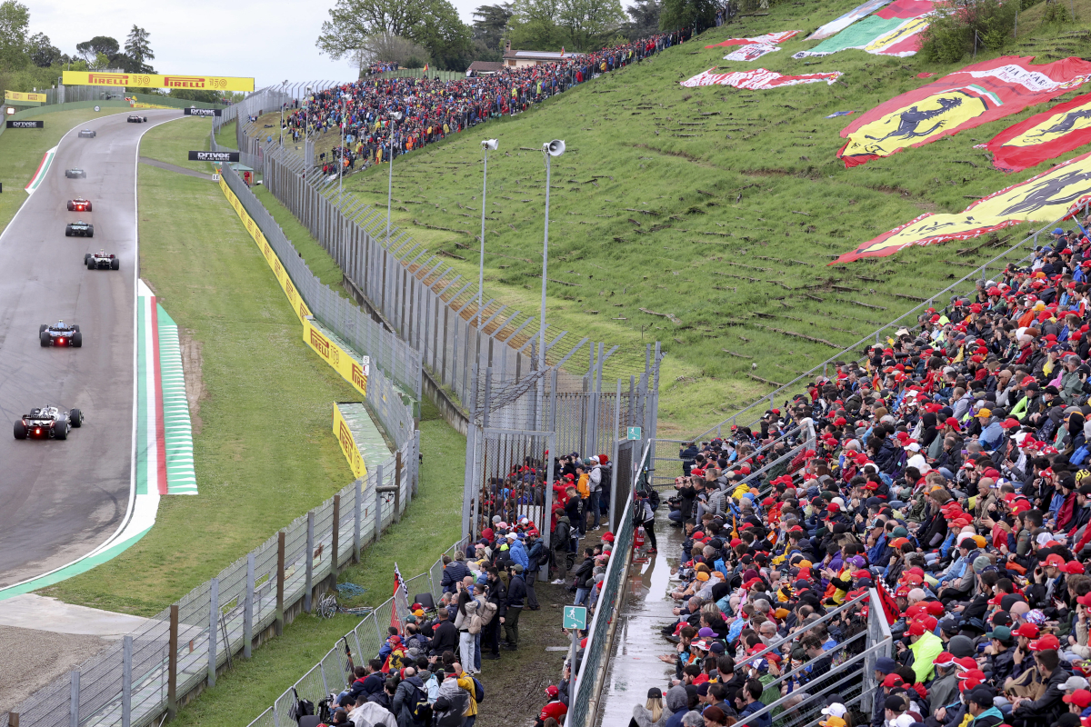 What will the weather be like at Imola for this weekend's Emilia-Romagna GP?