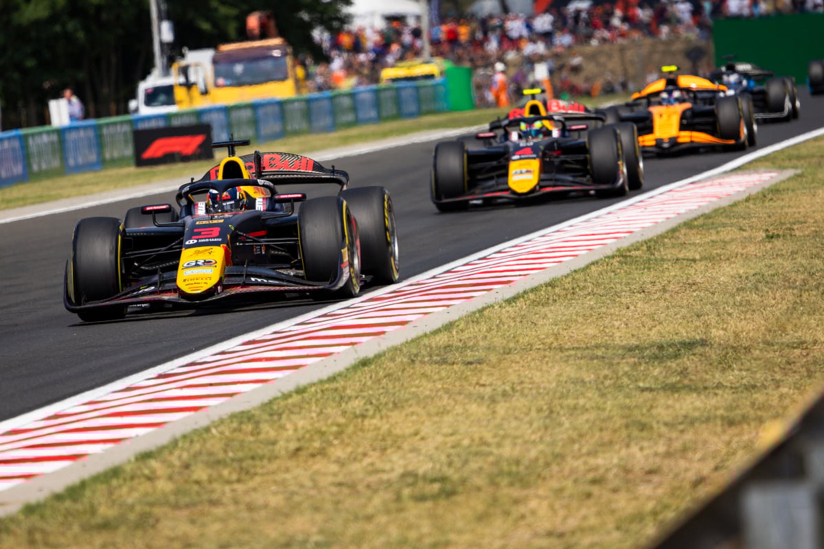 Marti leading F2 at Hungaroring ahead of Lindblad and Dunne