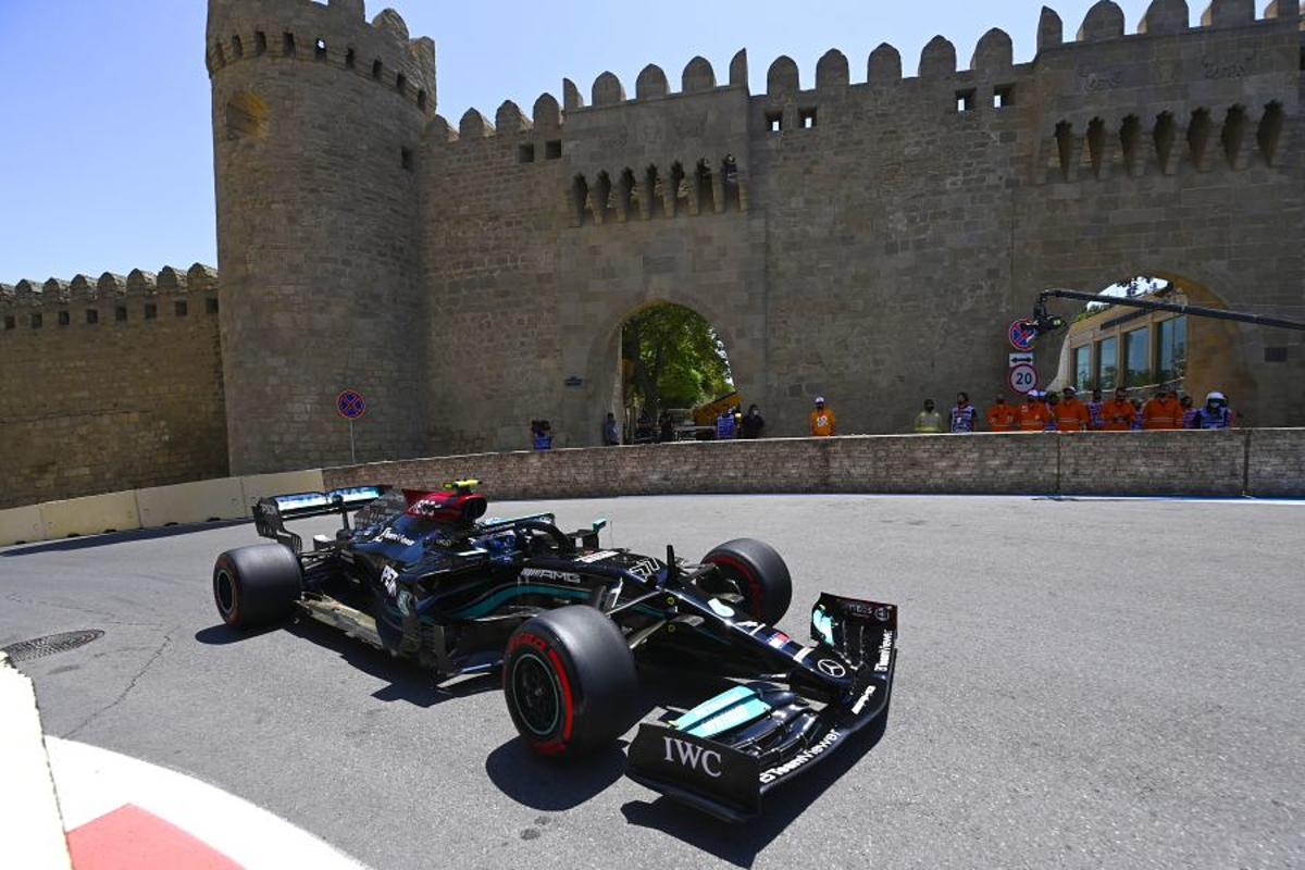 Mercedes - Bottas went against team simulations for Baku set-up