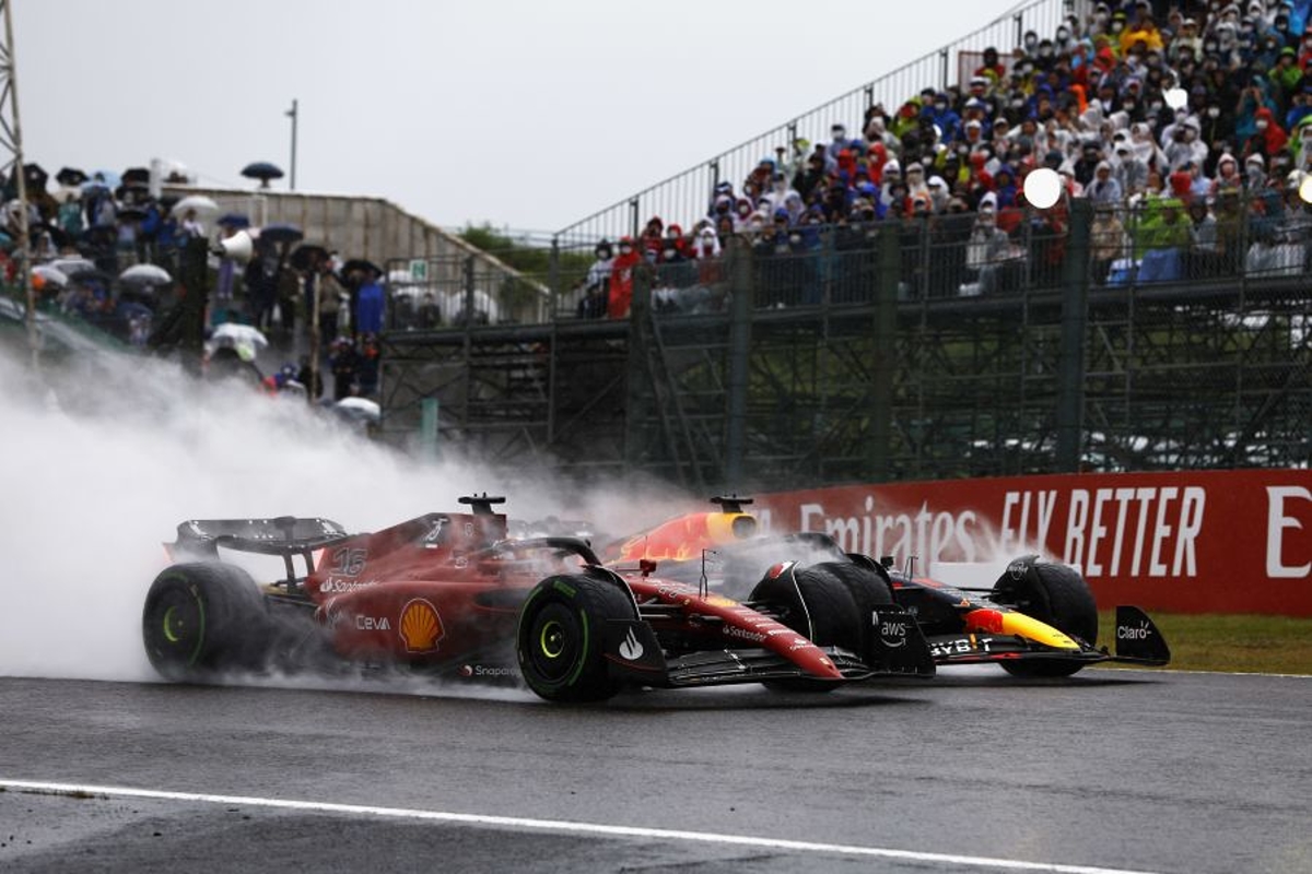 Fans op social media uiten frustratie over verregende Japanse Grand Prix