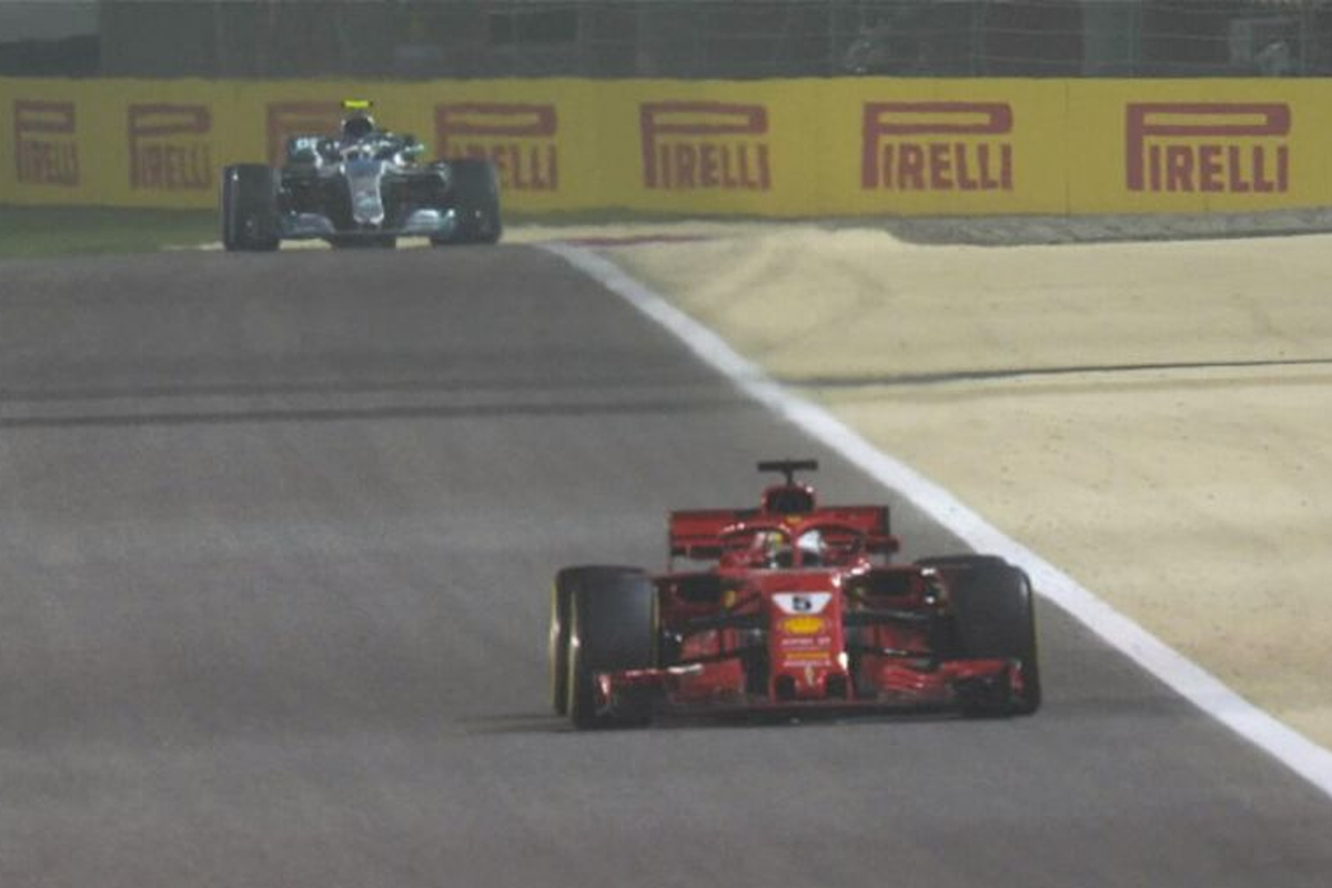 Vettel hangs on, Red Bull melt down and Kimi's costly stop - Bahrain Grand Prix in pictures