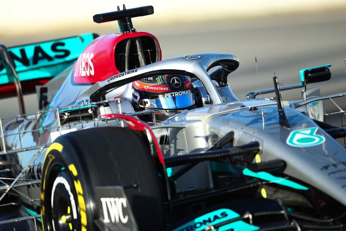 Russell warns against reading into Mercedes testing flourish