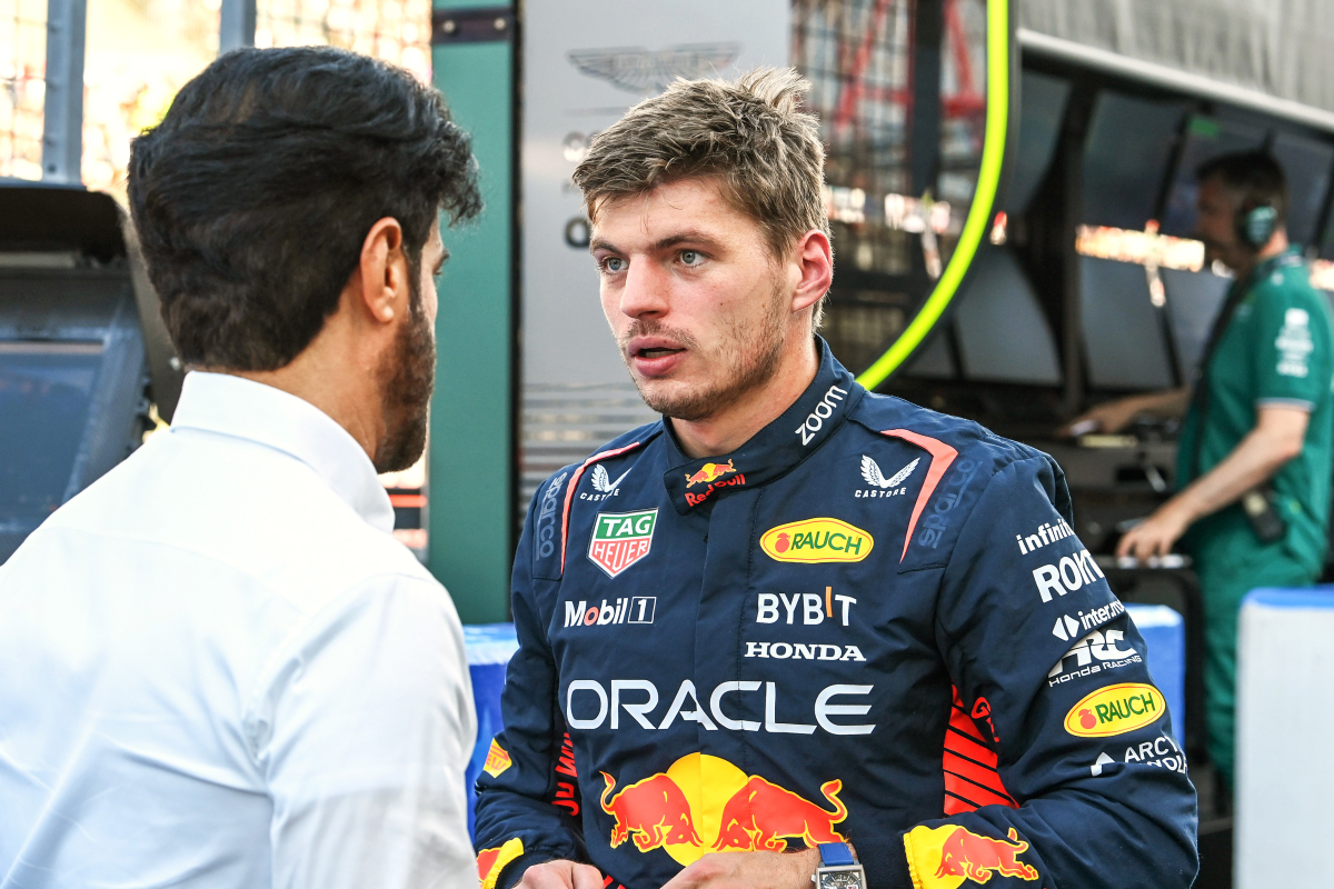 Verstappen spotted using F1 championship trophy for unusual purpose