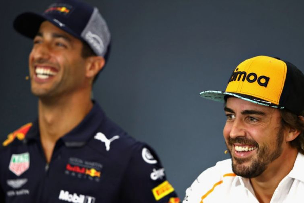 Alonso bows out beating Ricciardo - 10-6 in GPFans' 2018 Driver Index