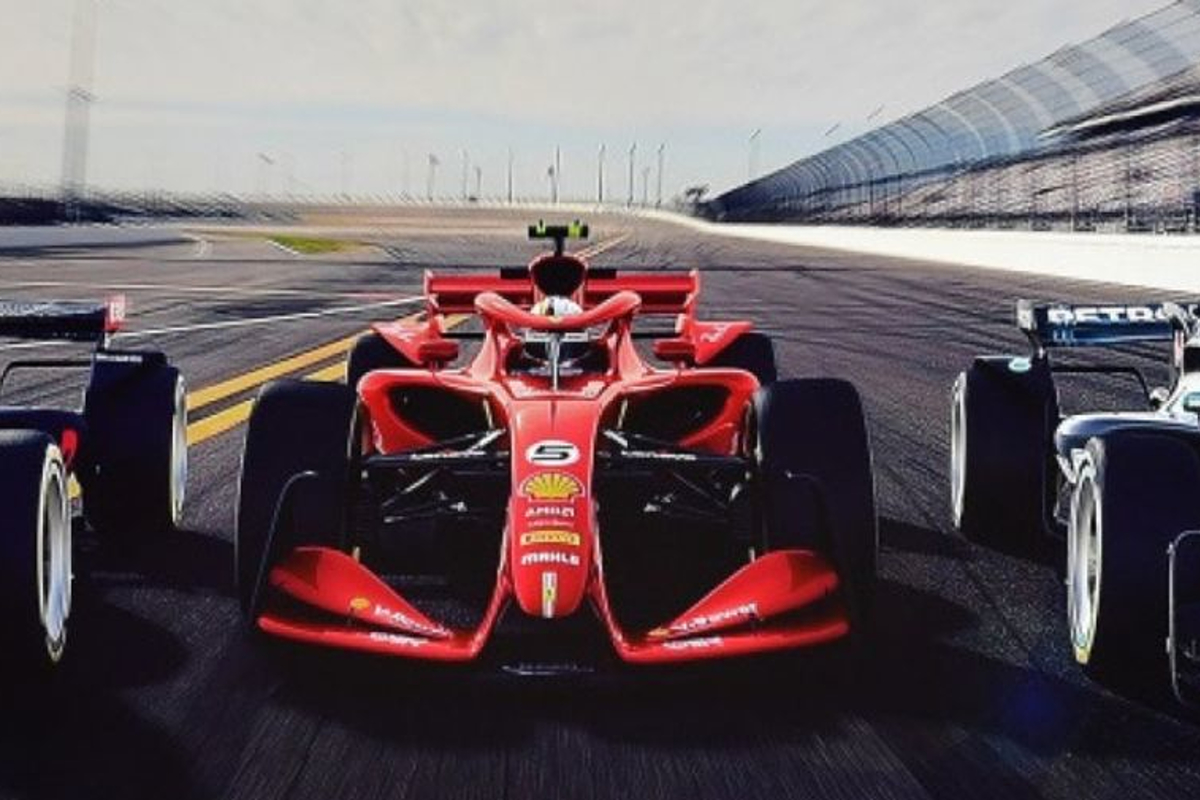 Details of 'ground effect' 2021 F1 concept leaked