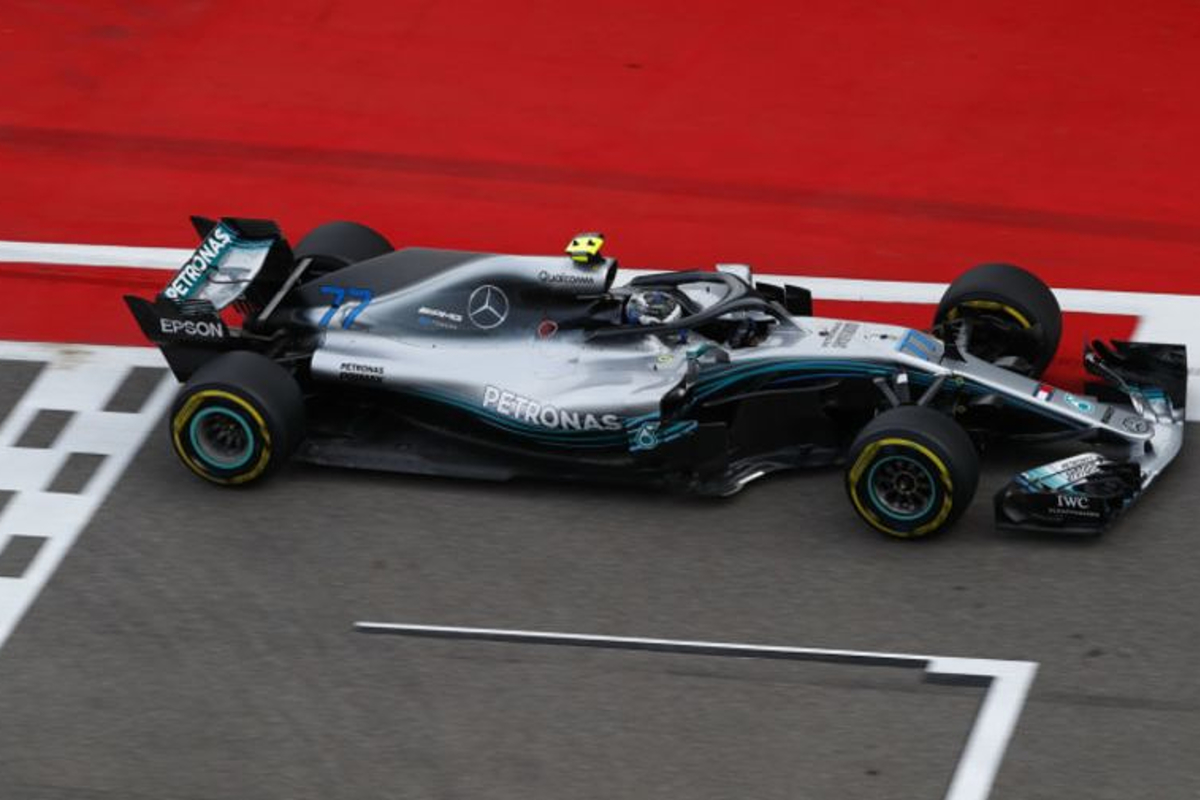 Bottas upsets Hamilton to take Sochi pole