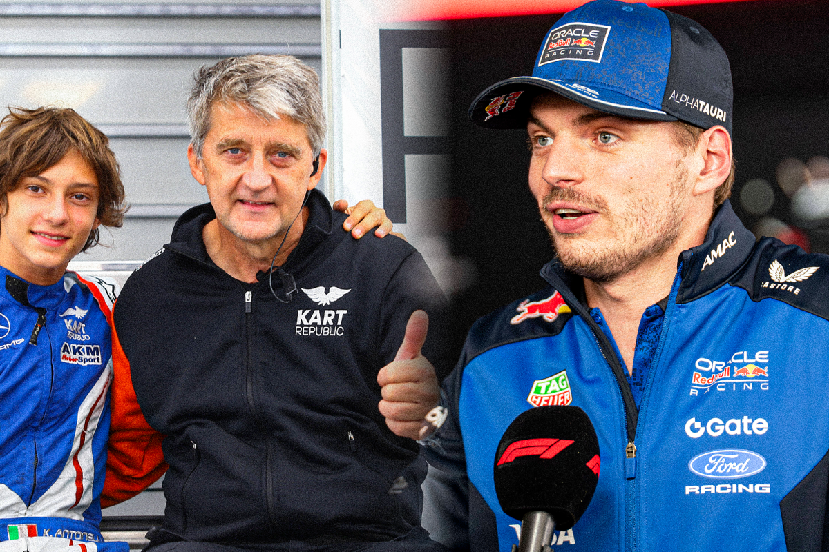 Verstappen, Chiesa, socials