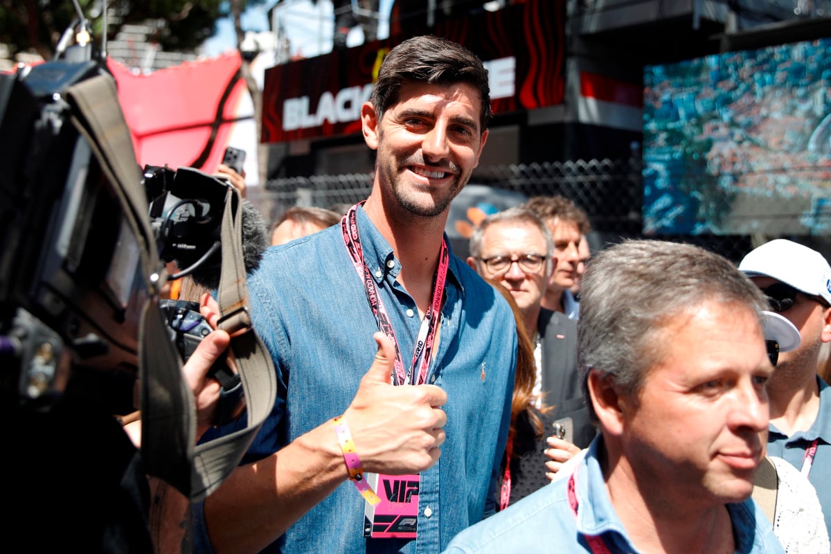 Thibaut Courtois in Monaco