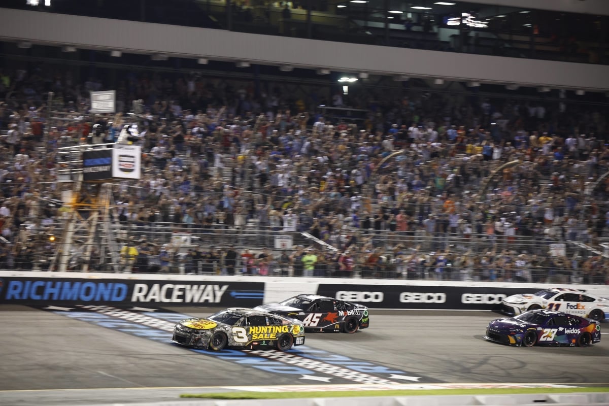 NASCAR Cup Series racing at Richmond in 2024