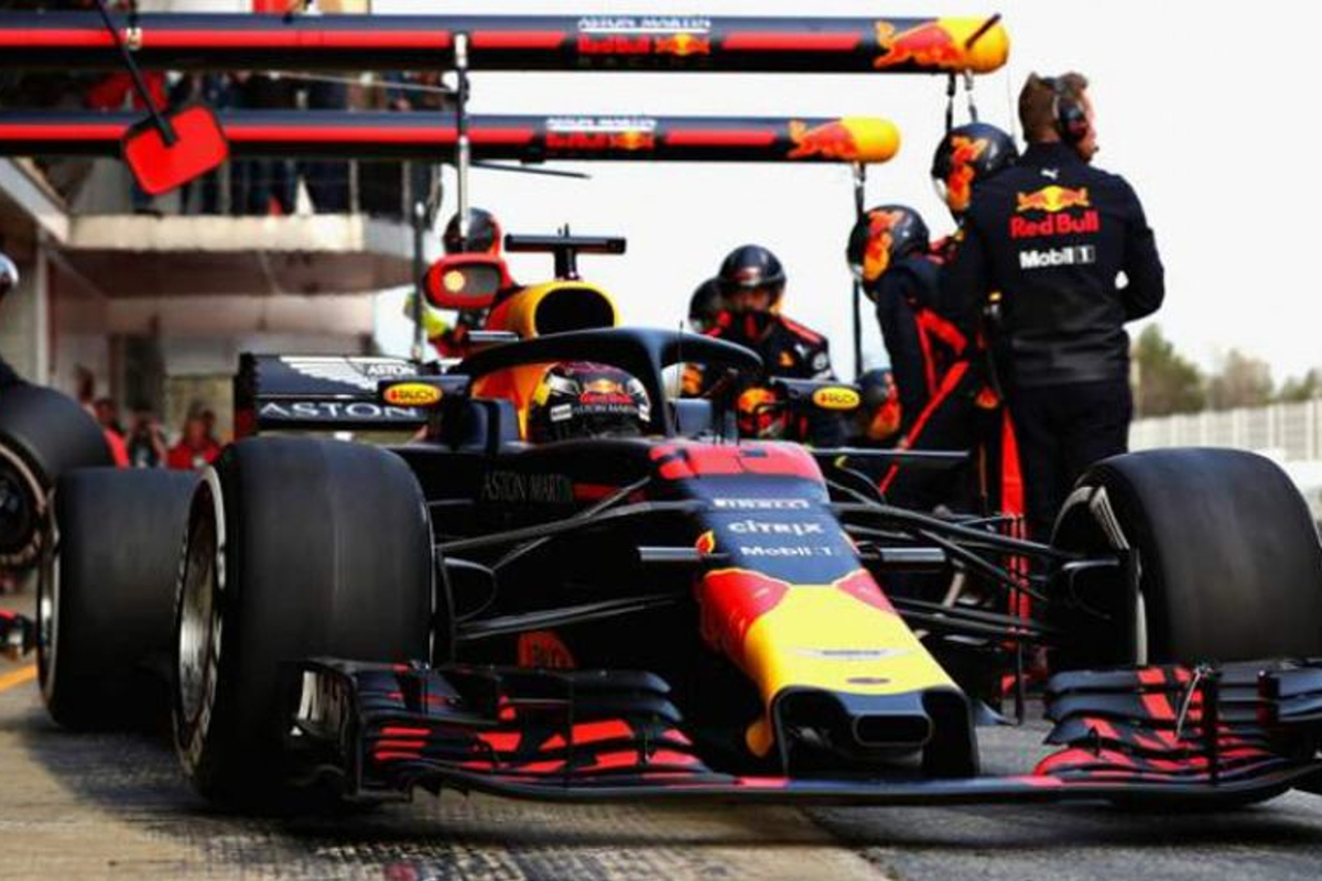 Red Bull celebrating Grand Prix 250 in Monaco