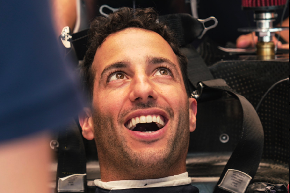 F1 superstar Ricciardo pictured with ‘new team’