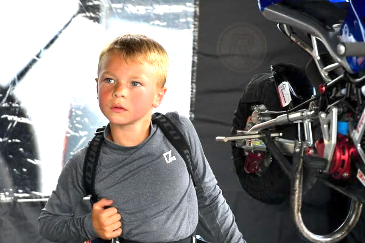 Motortalent Sid Veijer (7) overleden aan gevolgen van ongeluk op kartbaan