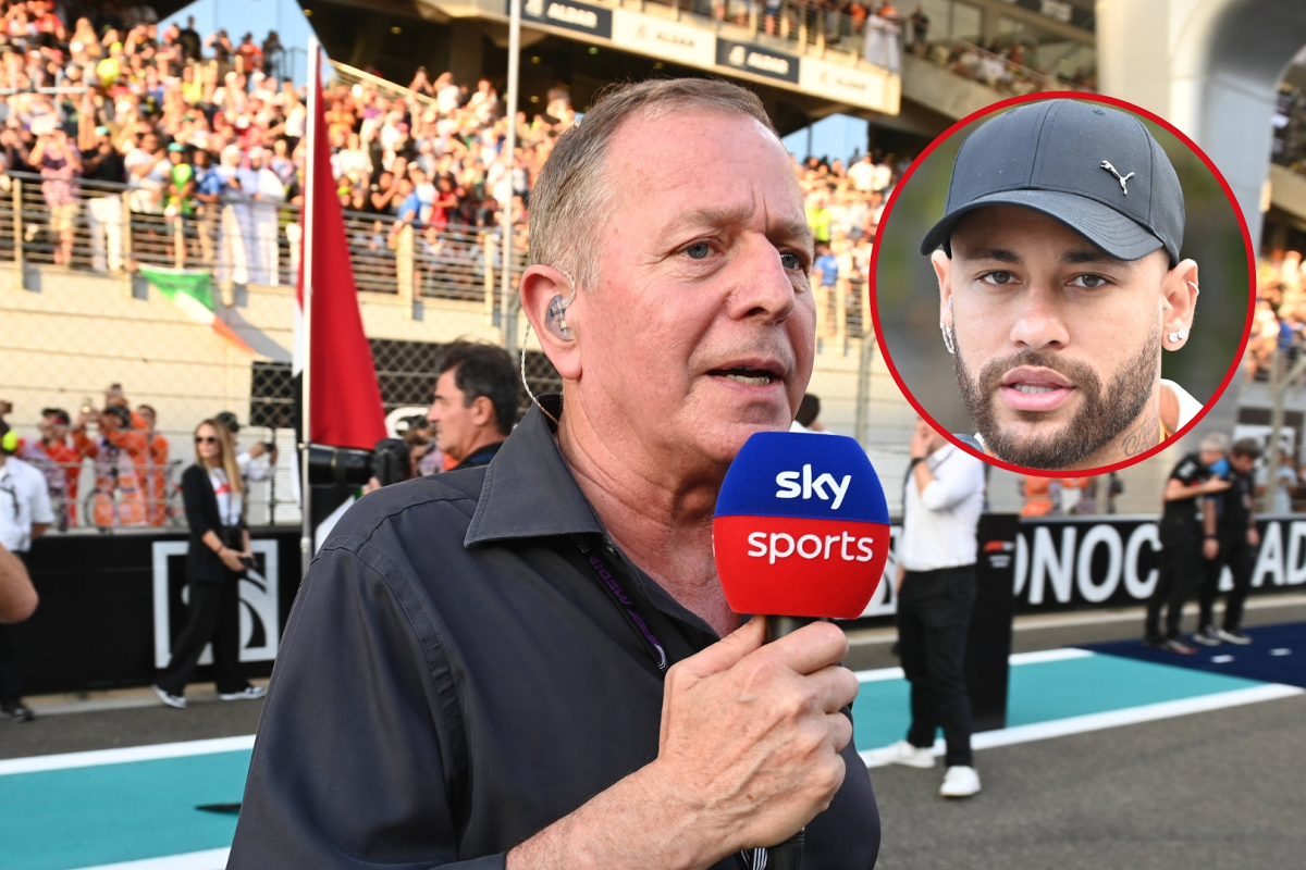 Brundle SNUBBED by soccer star in first 2024 gridwalk