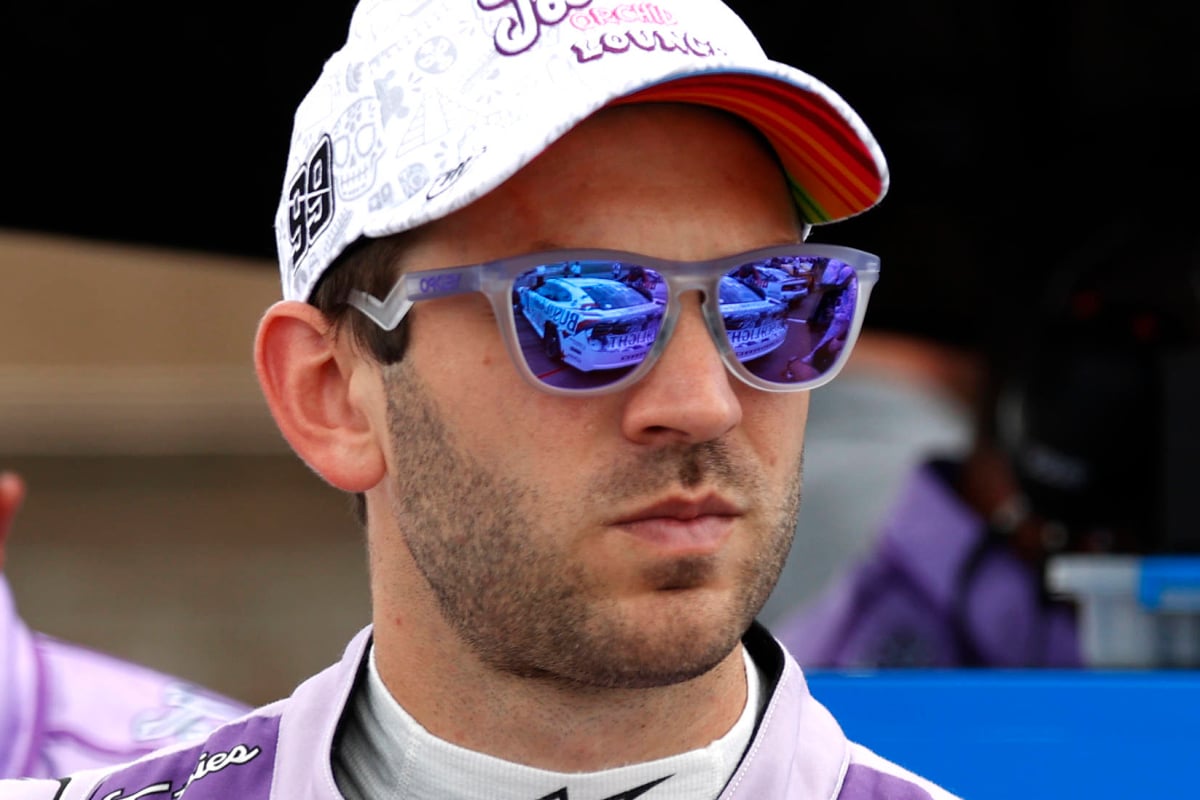 An image of NASCAR driver Daniel Suarez