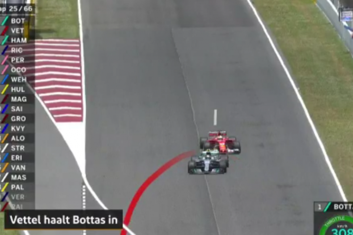 VIDEO: Robert Doornbos analyseert inhaalactie Vettel op Bottas