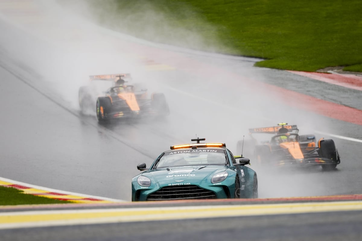 Formation lap, Belgian GP, 2025, generic