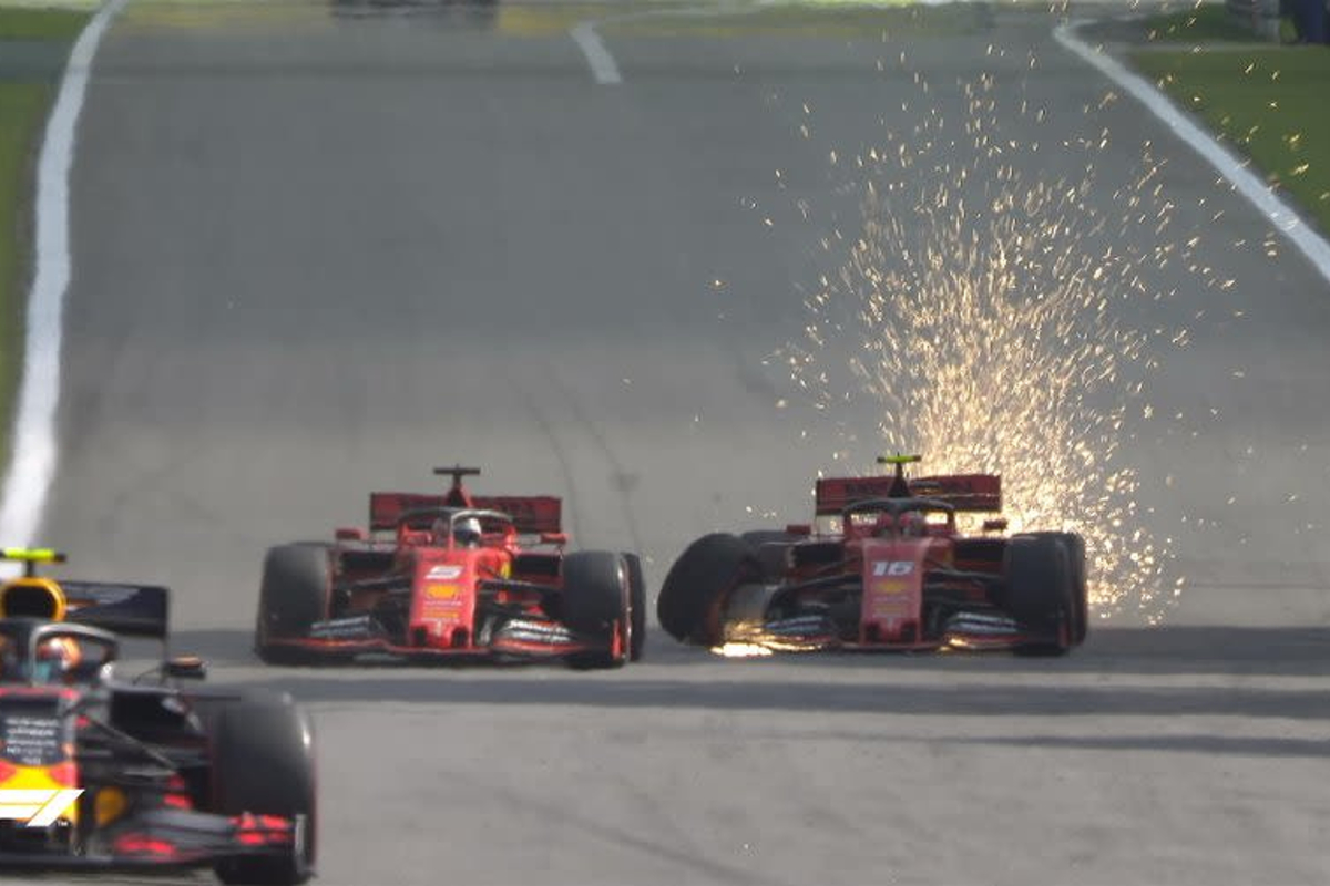 Vettel and Leclerc react to Brazil GP crash
