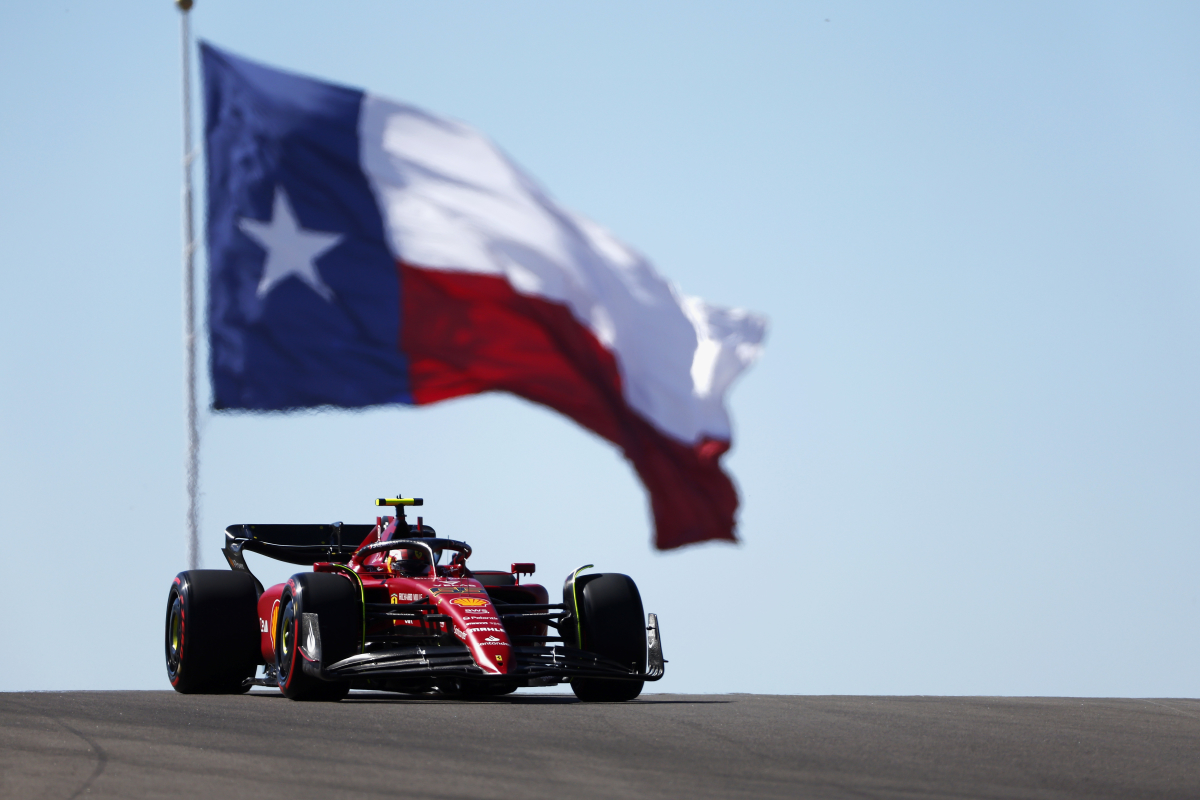 Carlos Sainz, impecable en la FP1 del Gran Premio de Estados Unidos