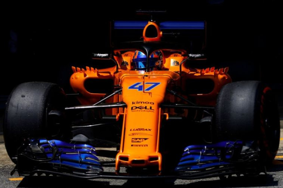 Redesigned McLaren 'definitely' faster
