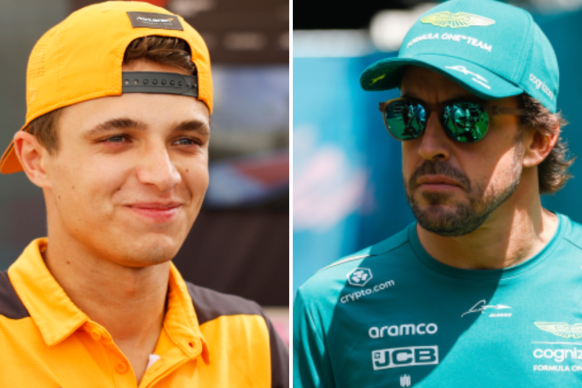 Norris reveals CHEEKY Alonso text after Austrian Grand Prix chaos