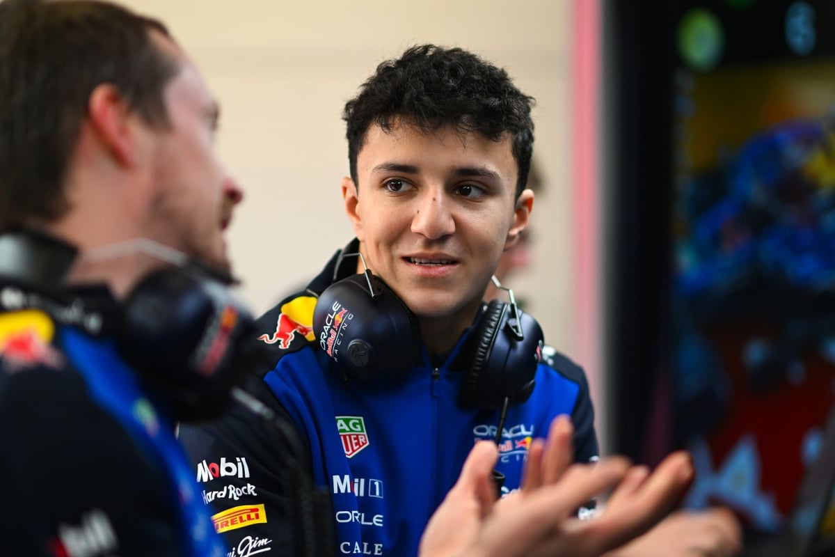 Isack Hadjar, Red Bull, Barcelona Shakedown, 2026