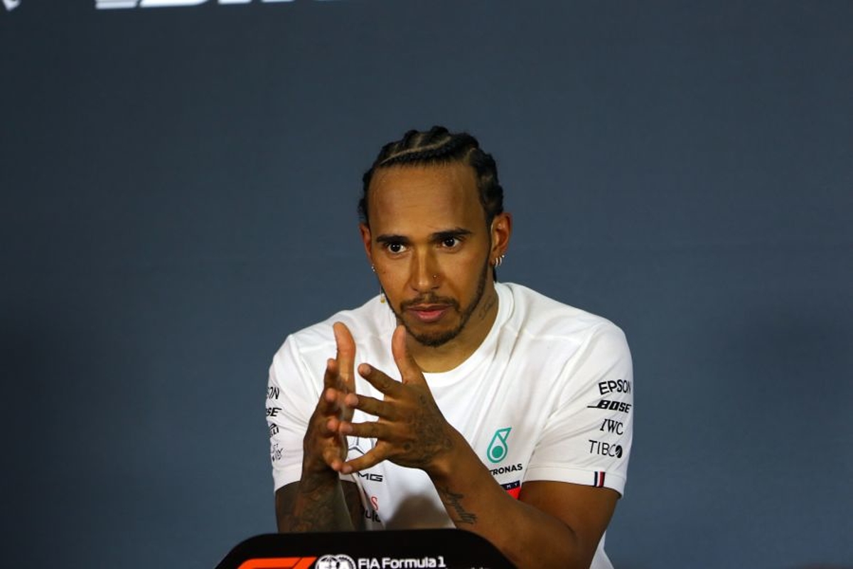 Hamilton warns drivers against 'complicit silence' in battle on racism