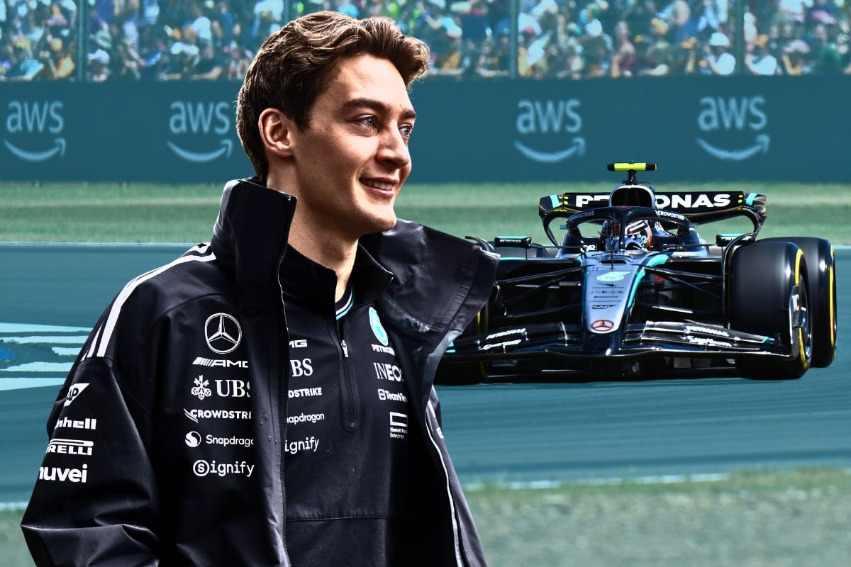 Russell at Mercedes