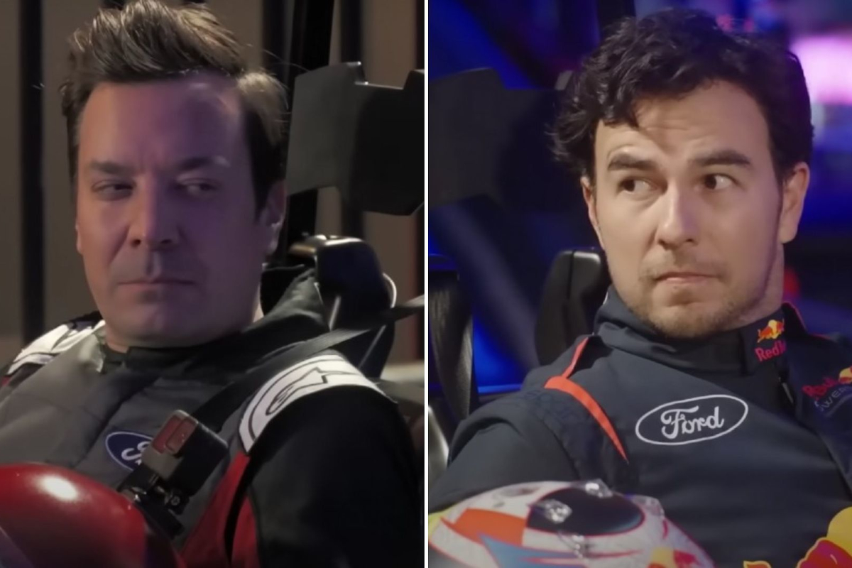 WATCH: Jimmy Fallon vs Sergio Perez in kart race showdown
