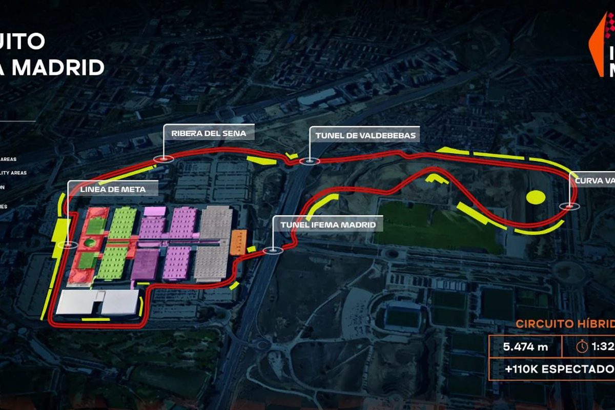 ¿Cómo será el circuito del Gran Premio de Madrid?