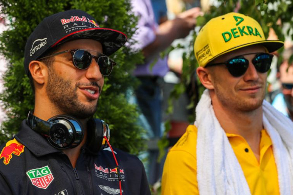 Ricciardo rates podium-less Hulkenberg
