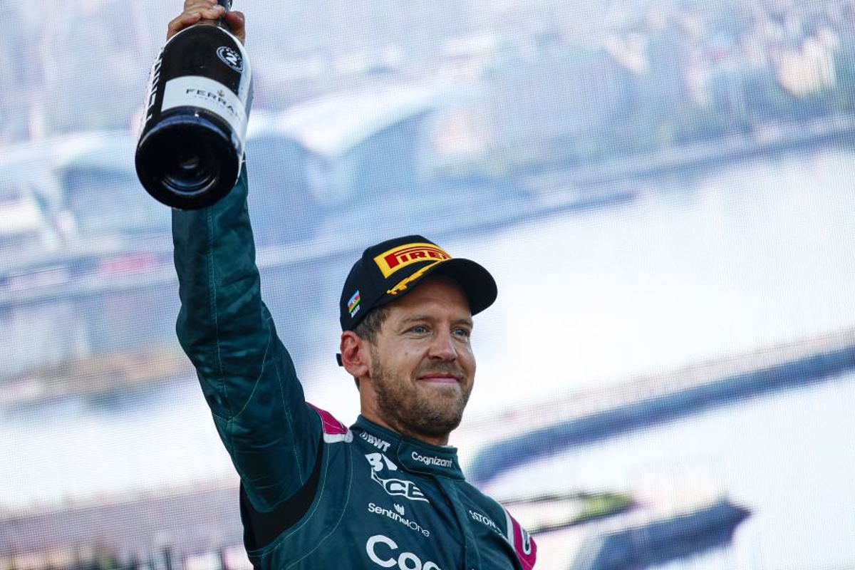 Vettel "enjoying racing again" with Aston Martin