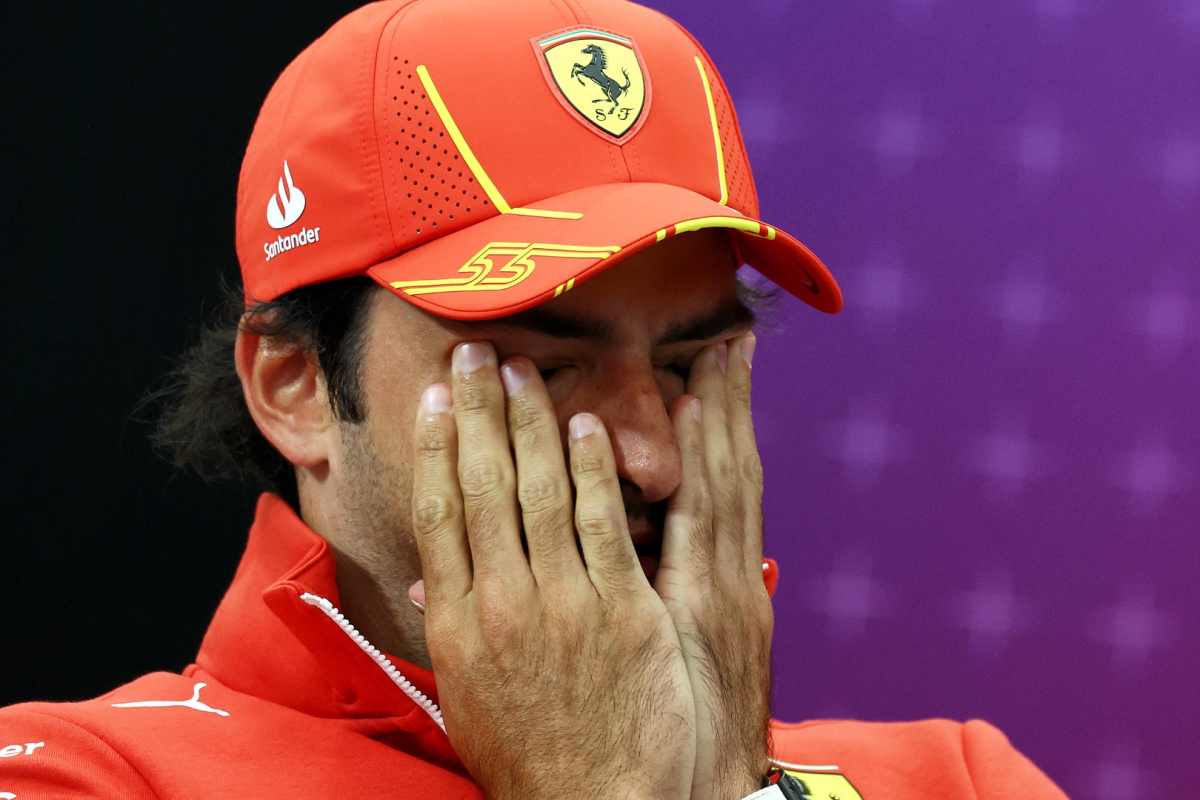 Carlos Sainz, DECEPCIONADO de su Ferrari
