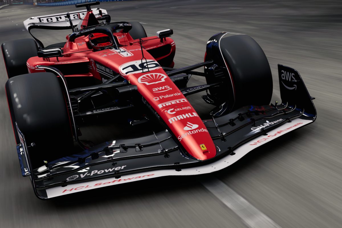In beeld: de volledige speciale livery van Ferrari voor de Grand Prix van Las Vegas