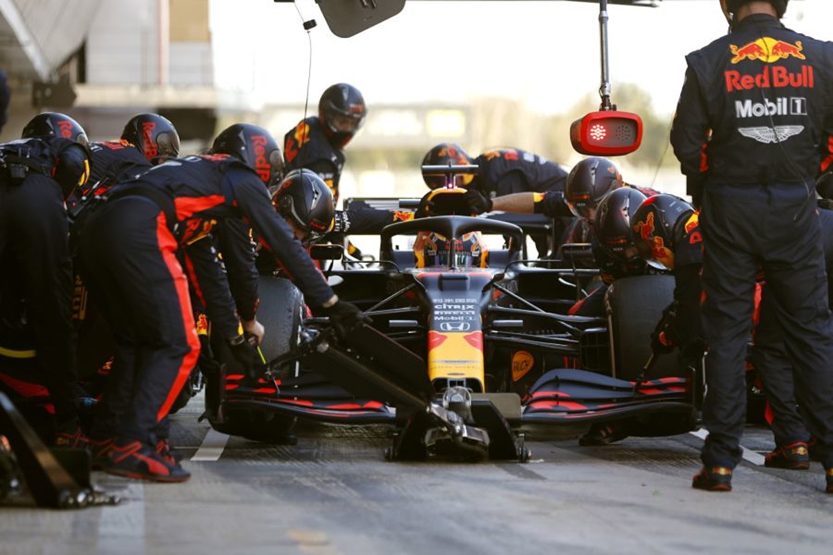 Red Bull pitstop