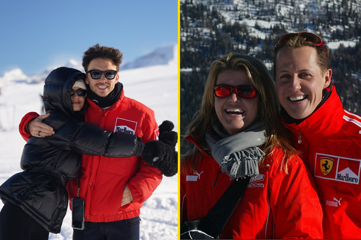 Gasly, Schumacher, socials