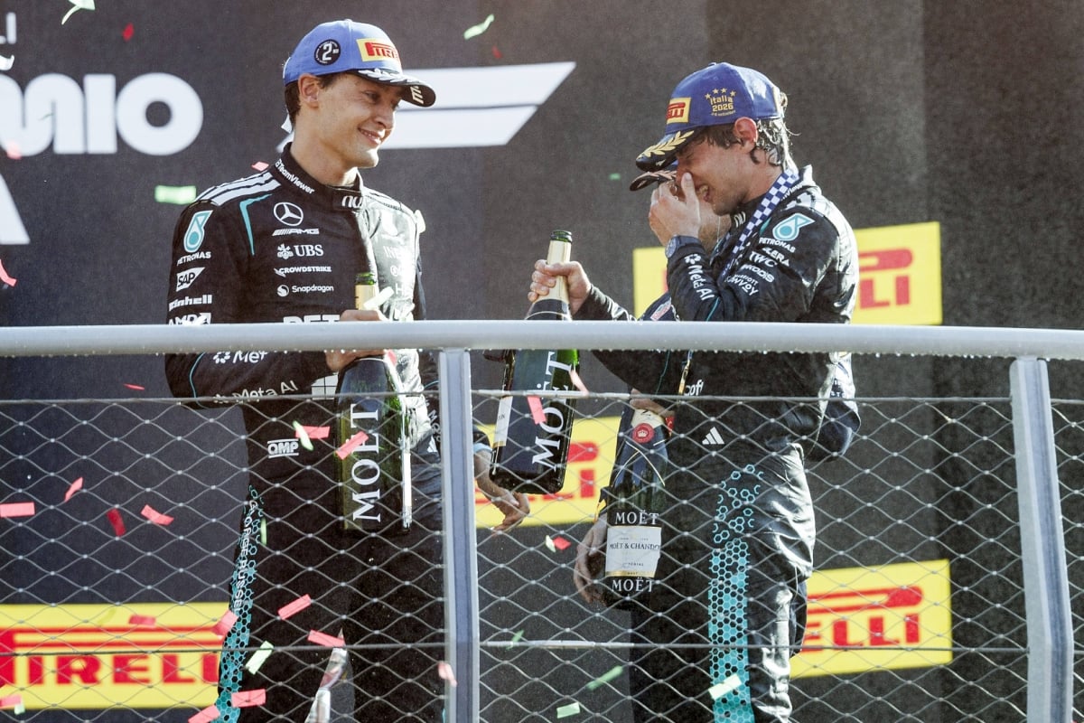 George Russell, Kimi Antonelli, Mercedes, Italy, 2026