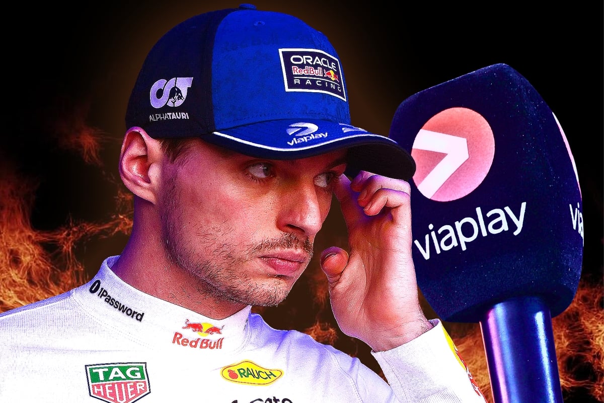 Verstappen with Viaplay