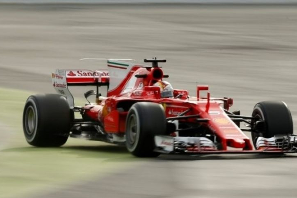 UPDATE: Vettel toont spierballen en zet snelste tijd neer van deze winter