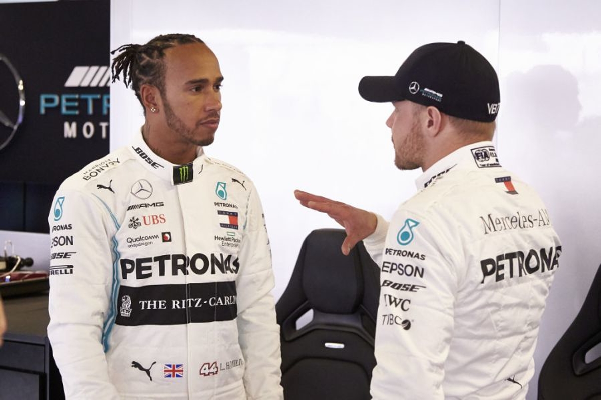 Hamilton, Bottas targets can cause tension - Mercedes