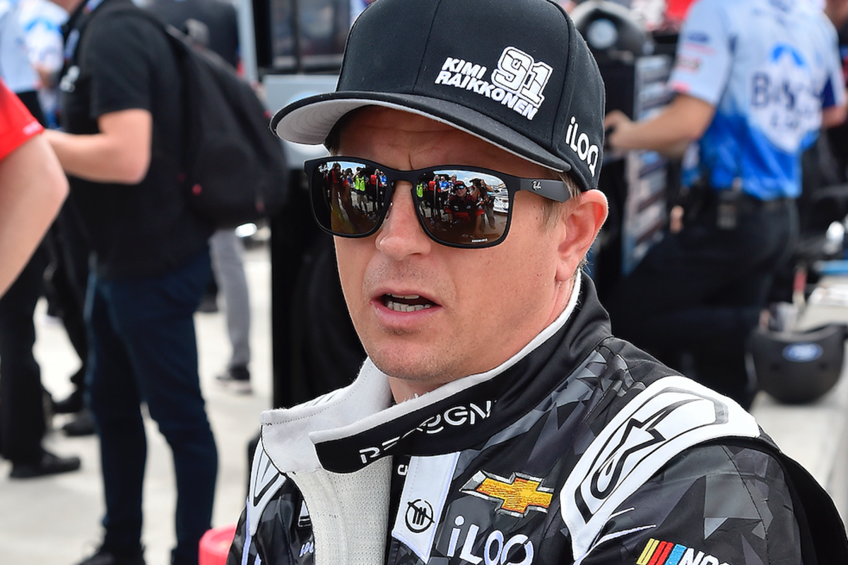 Räikkönen sobre NASCAR: "Al menos puedes adelantar aquí sin DRS"